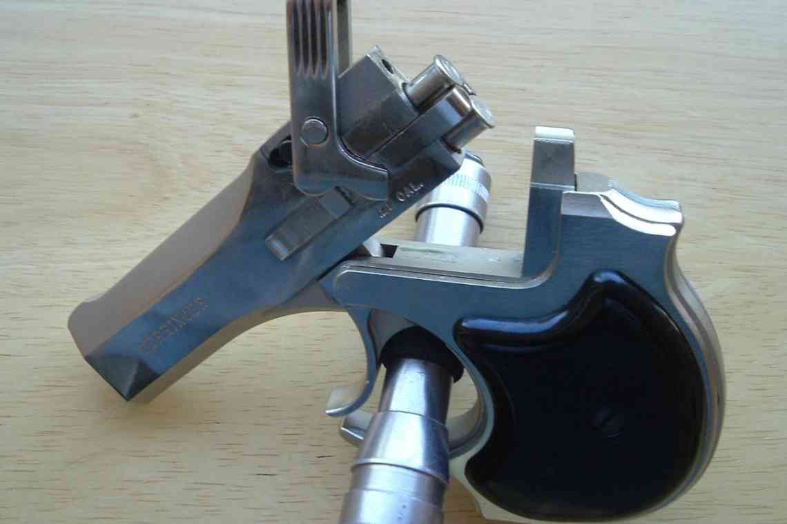 Пістолет деррінджер: пристрій і технічні характеристики